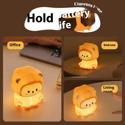 Lion Silicone Night Lamp