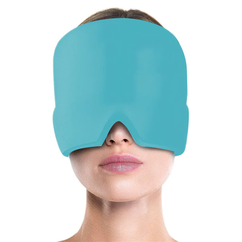 Migraine Relief Hat Mask - Cold Compress Hood