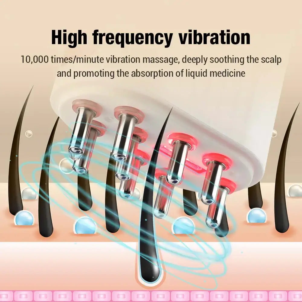 Microcurrent Head Scalp Massager