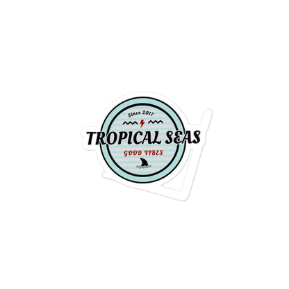 Retro Tropical Seas stickers