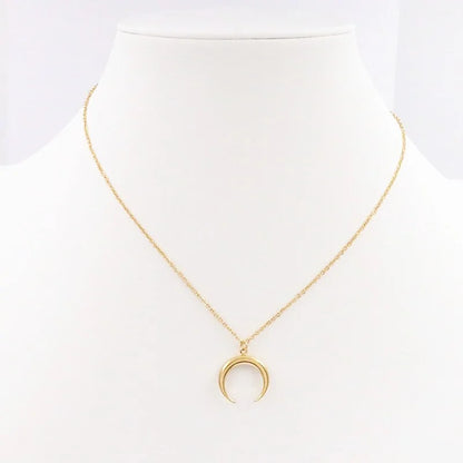 Moon Necklace Stainless Steel