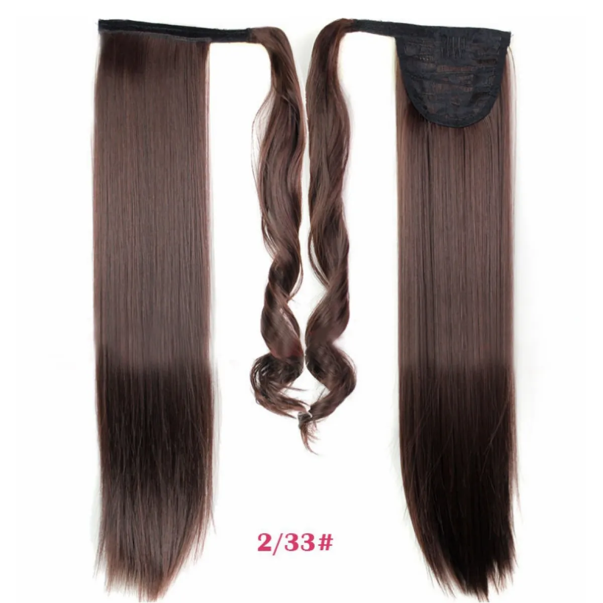 Synthetic Long Straight Wrap Around Hair Extension