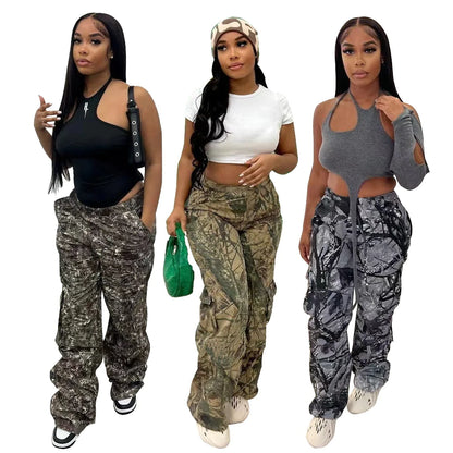 Women's Camouflage Overalls