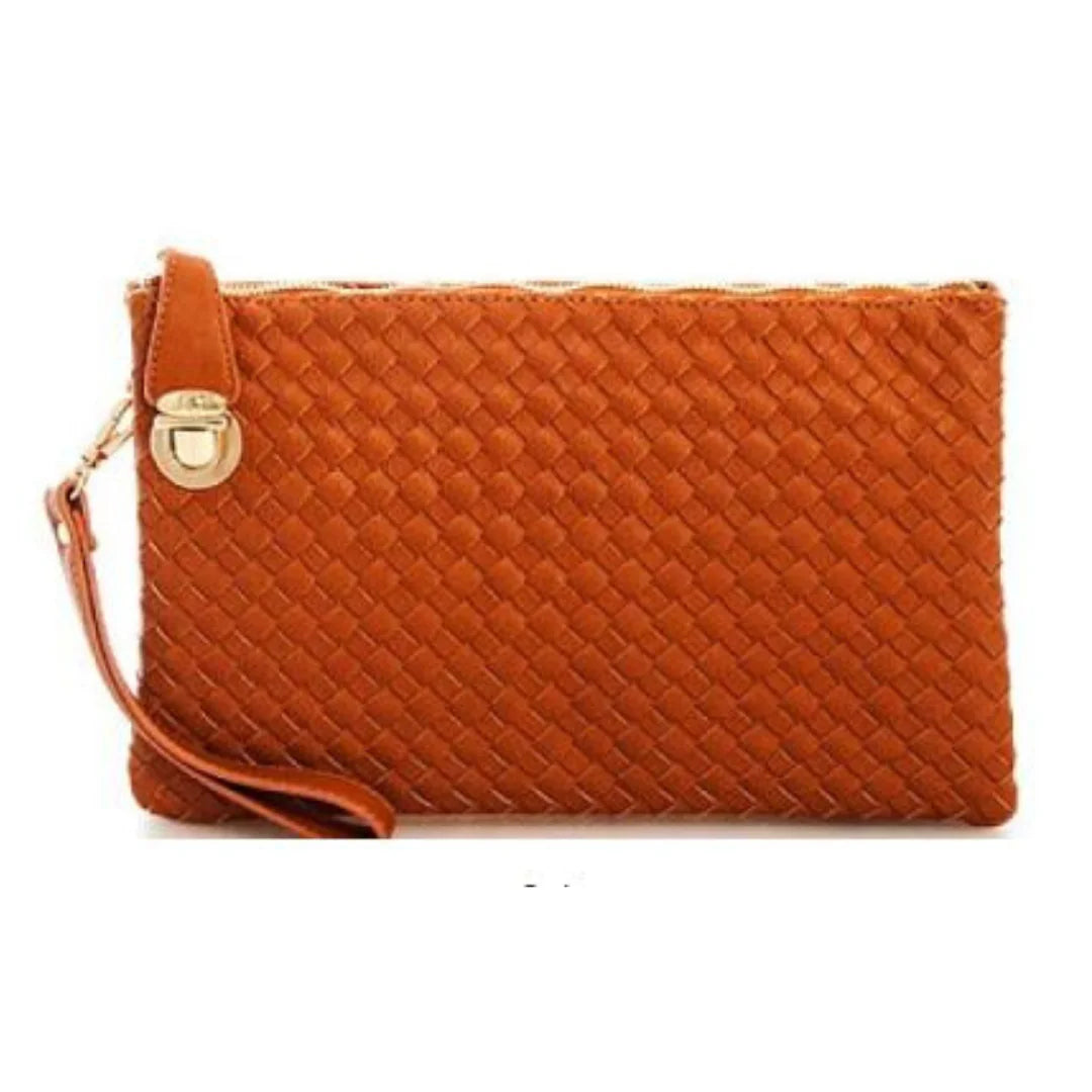 Braided Clutch & Crossbody