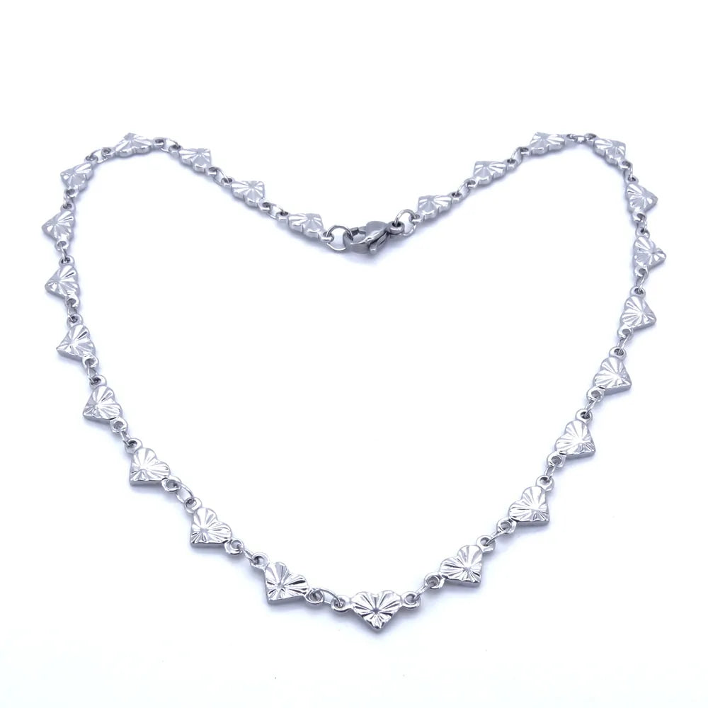 Santorini Heart Anklet