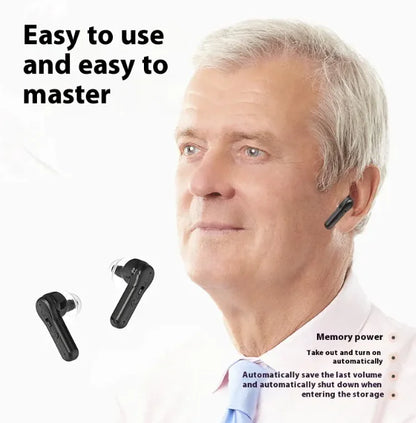 TWS Invisible Hearing Aid for Seniors