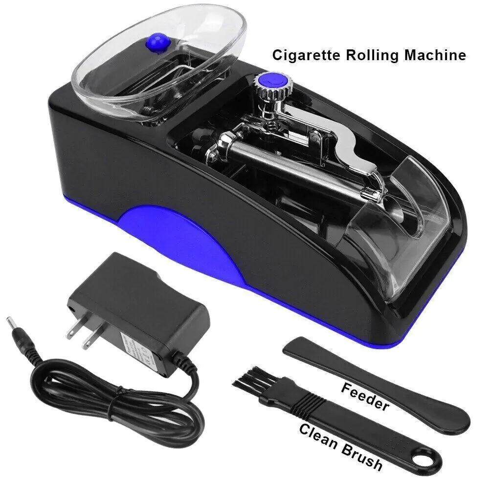 Cigarette Machine Automatic Electric Rolling Roller Tobacco Injector Maker US