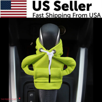 Car Gear Shift Cover Mini Hoodie Gear Shift Cover for Car Shifter Interior Trim