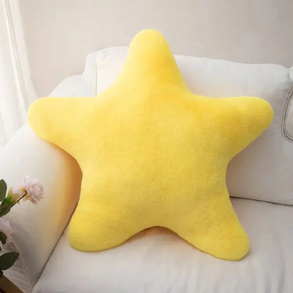 Star Pattern Pillow Super Soft And Cute Plush Pillow