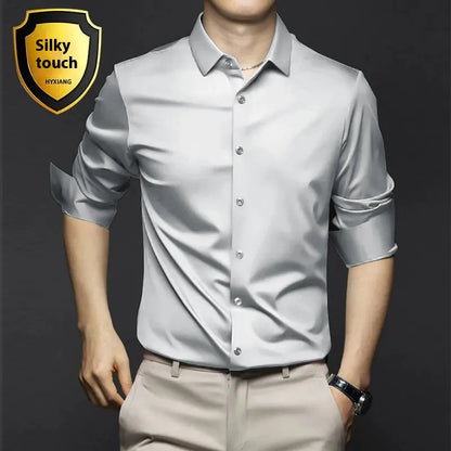 Luxury Ice Silk Shirt