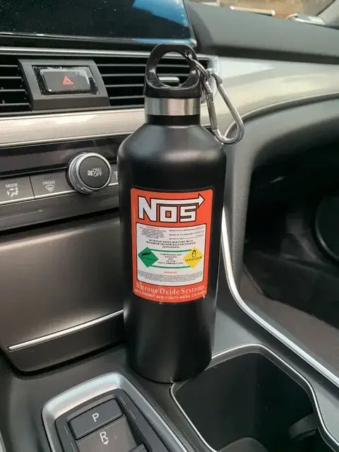 Car NOS Nitrogen Water Bottle