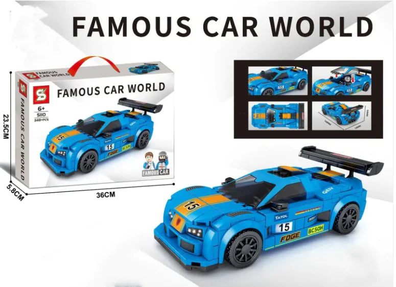 Car Building Blocks Toy