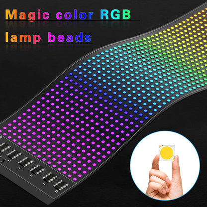 Flexible RGB Magic Car Advertising Screen