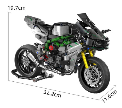 Building Blocks Motorcycle Toy