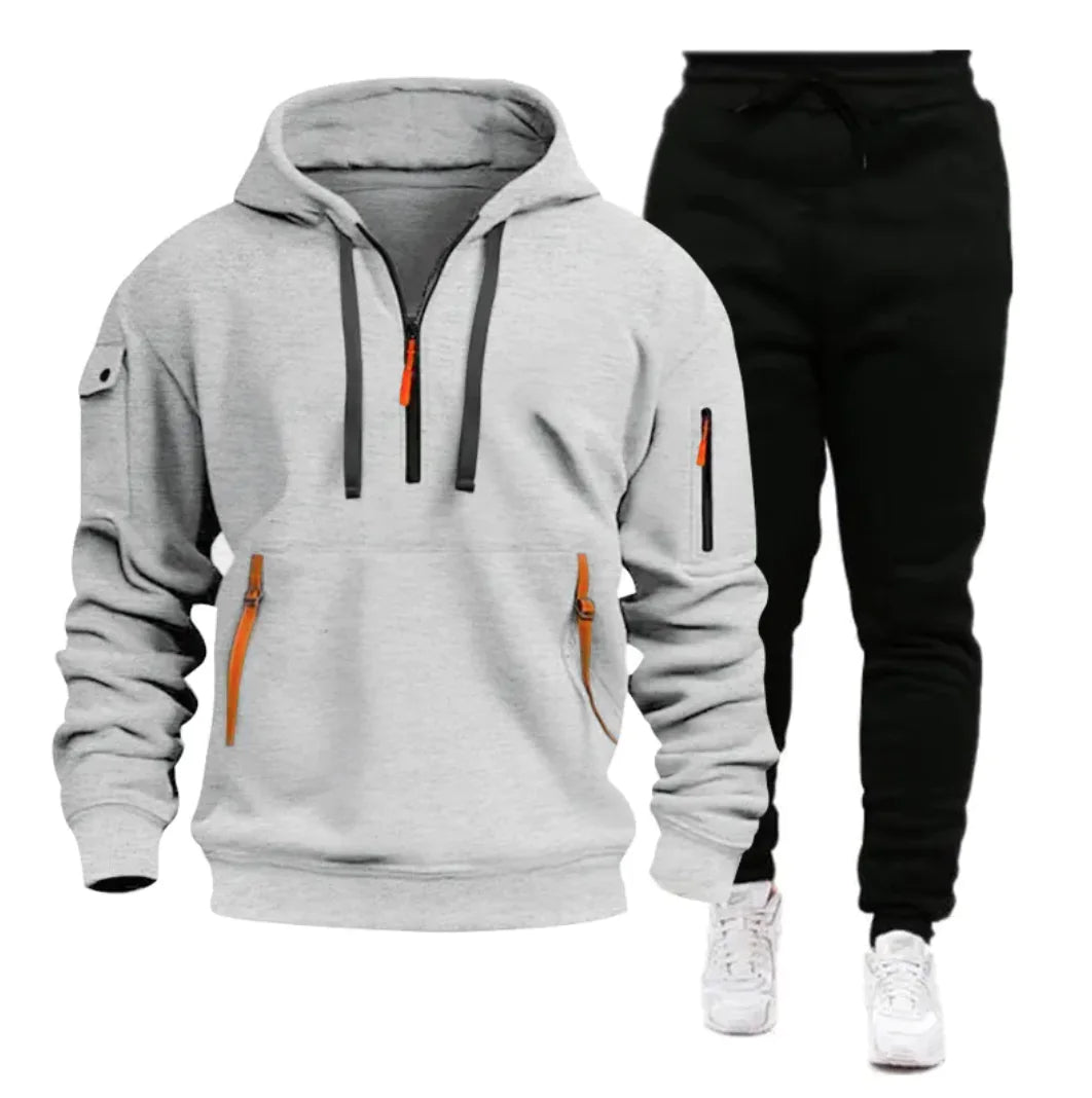 Men's Multi-Pocket Hoodie