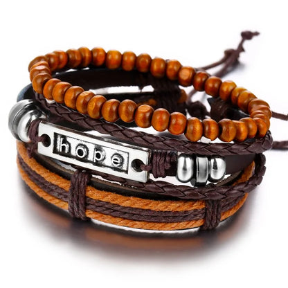 Multilayer Leather Bracelet