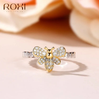 Honeycomb Ring - Accented Bee