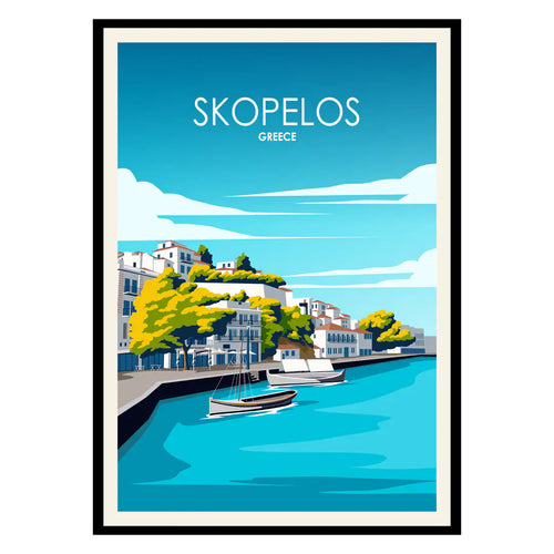 Skopelos Greece Poster