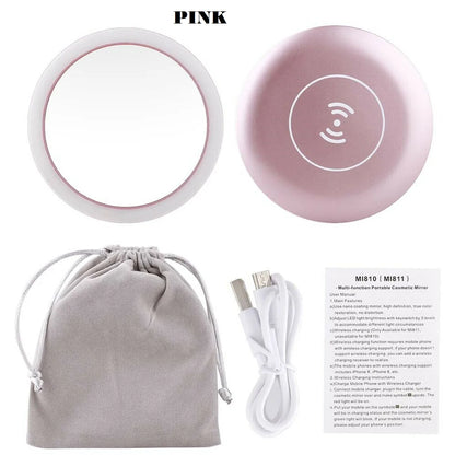 Mini Compact Circular Makeup Mirror