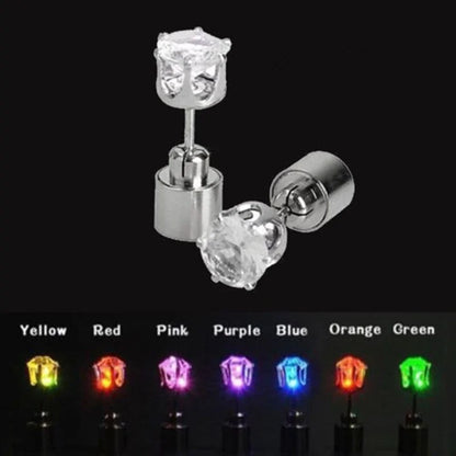 LED Light Stud Earrings