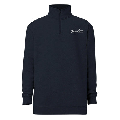 Tropical Seas Quarter Zip fleece pullover