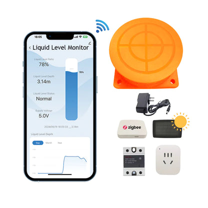 Wireless Water & Fuel Level Sensor