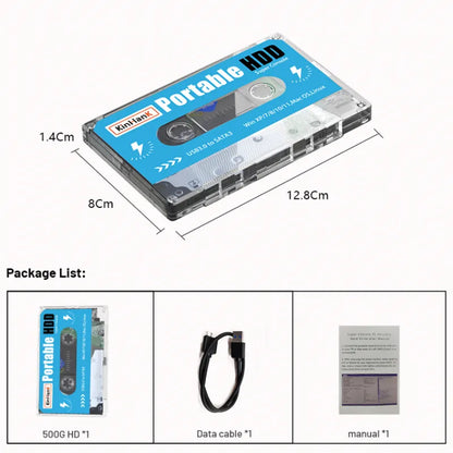 500GB Batocera External Hard Disk