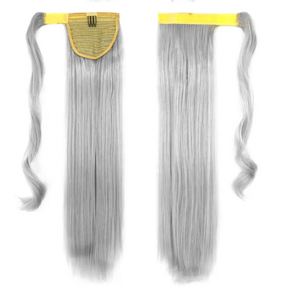 Synthetic Long Straight Wrap Around Hair Extension