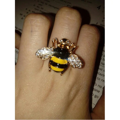 Bee Brooch Ring