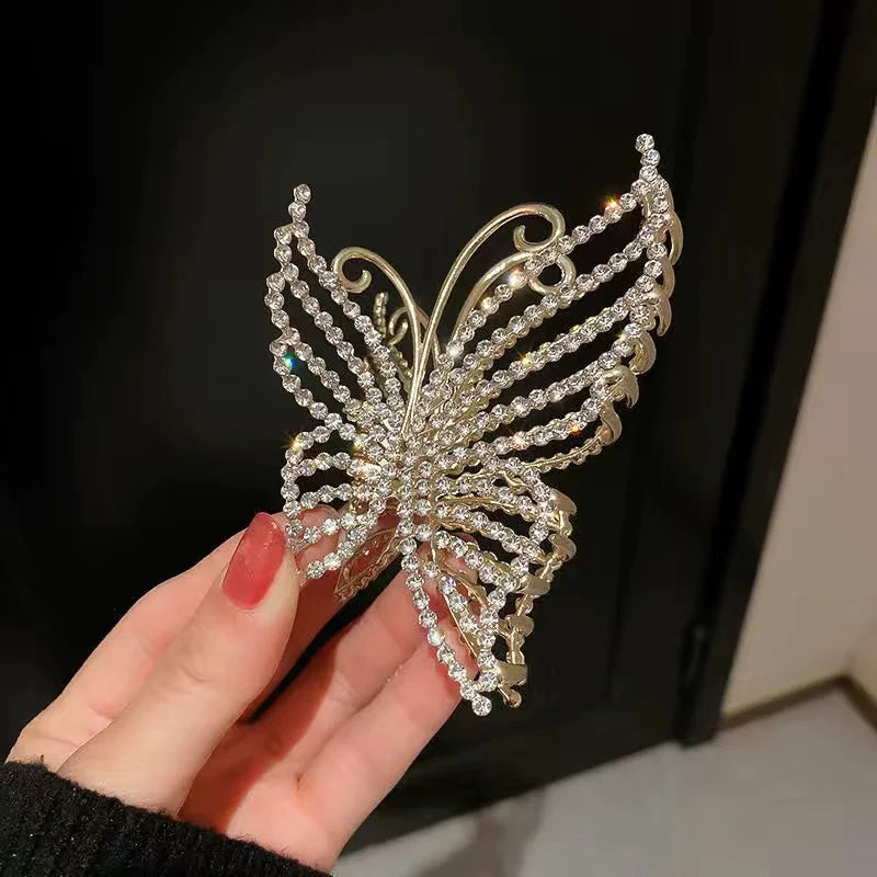 Pearl Butterfly Hair Clip