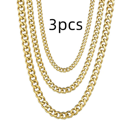 Six-Sided Cuban Sweater Chain