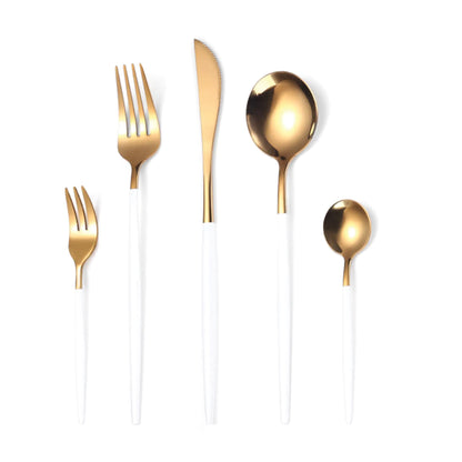 Slim Flatware -Place Set of 5