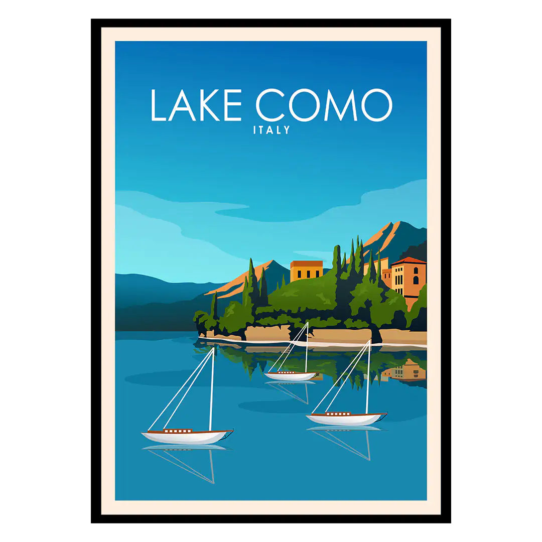 Lake Como Poster