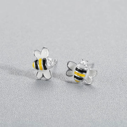 Art Deco Bee Earrings