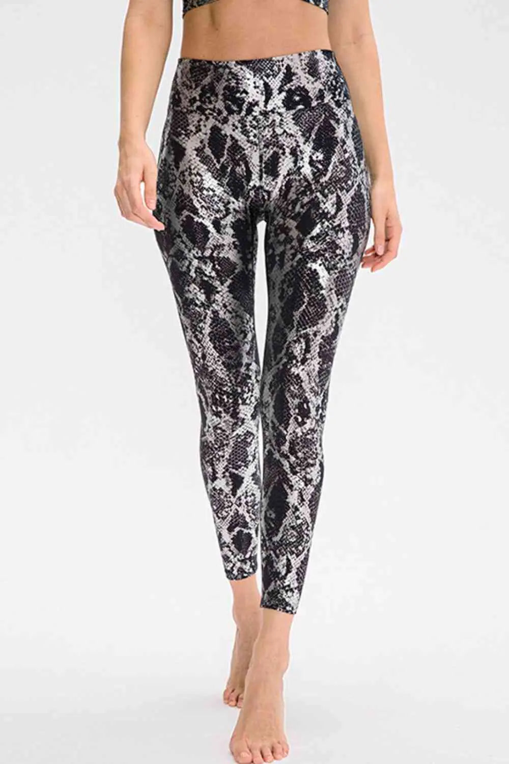 Animal Print Active Pants