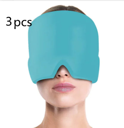 Migraine Relief Hat Mask - Cold Compress Hood