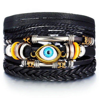 Multilayer Leather Bracelet