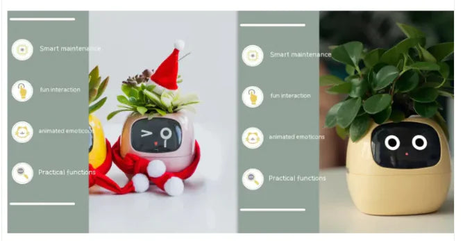 SmartGrow Planter – AI Expressions & Sensors