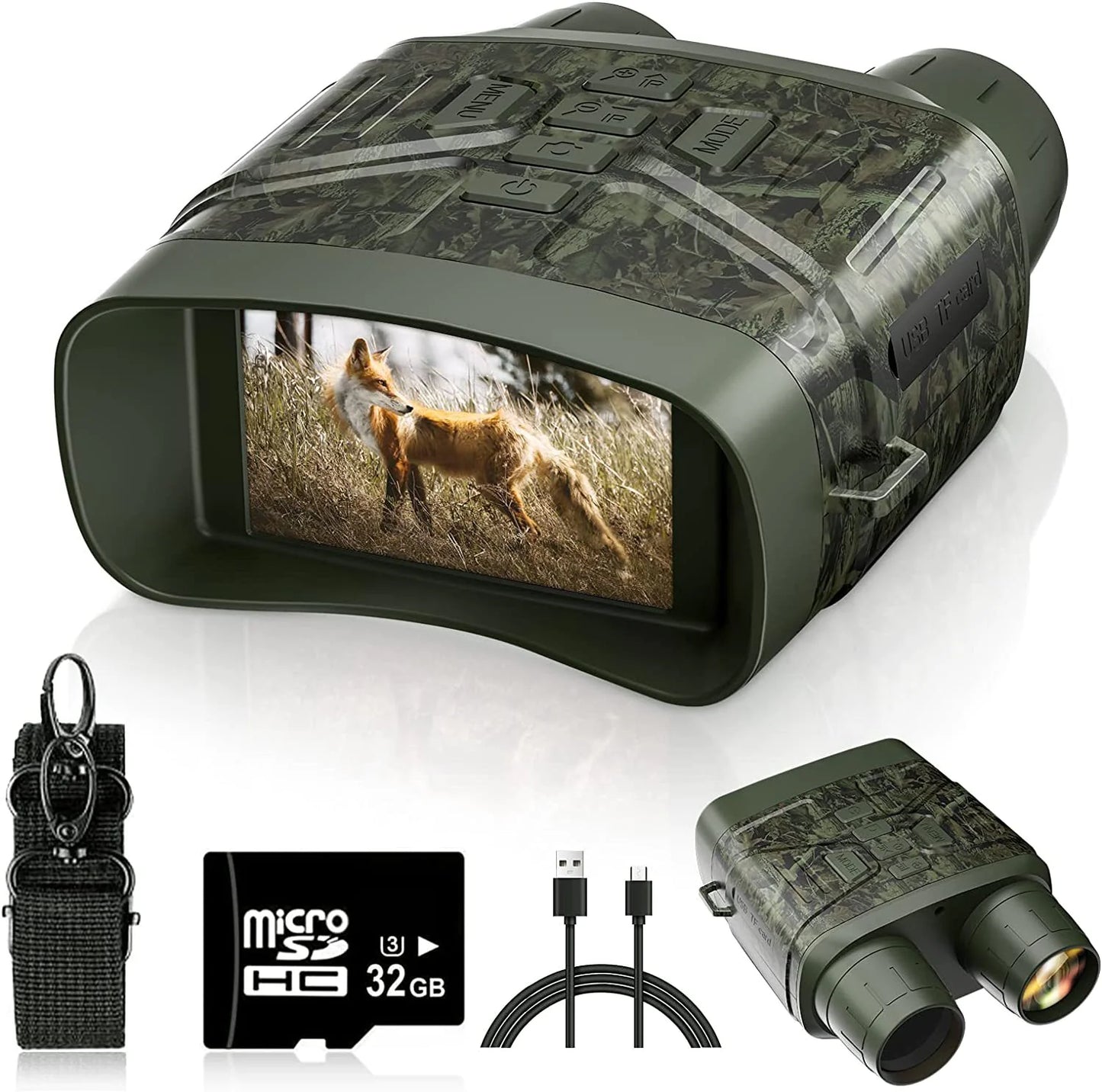 Ultra Clear 4K 36MP Night Vision Binoculars