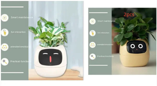 SmartGrow Planter – AI Expressions & Sensors