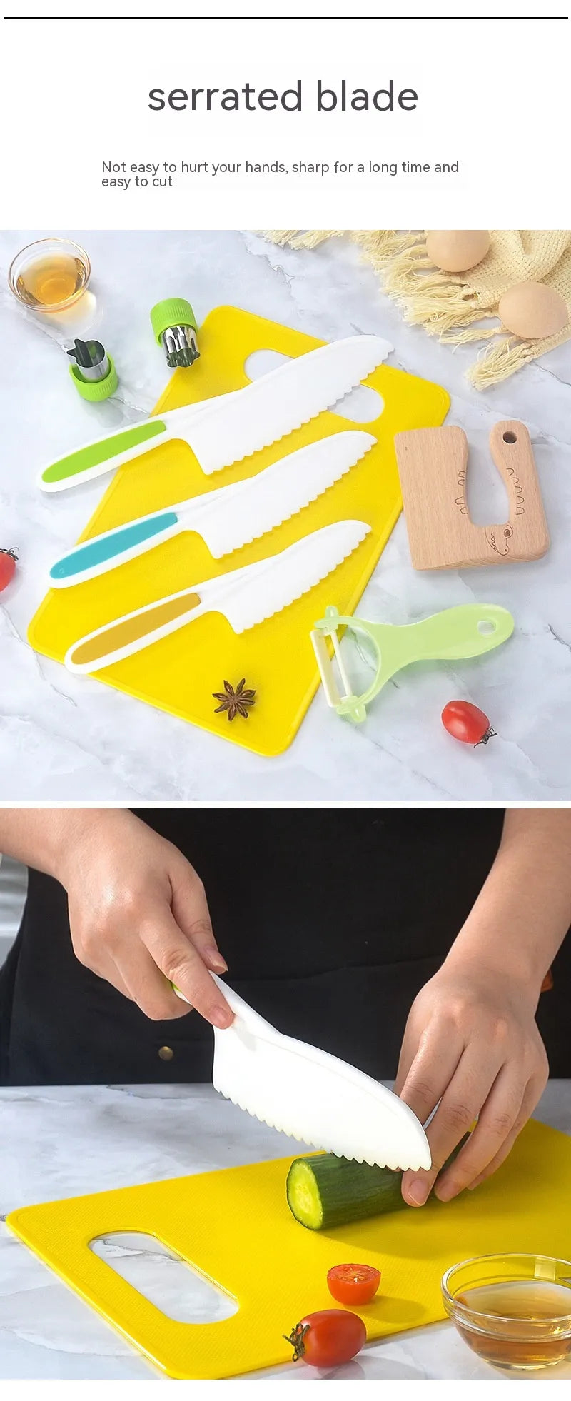 Children's Plastic Kitchen Tools Set