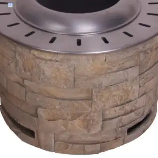 Stackstone Look Smokeless Firepit With Wood PelletTwigWood As The Fuel