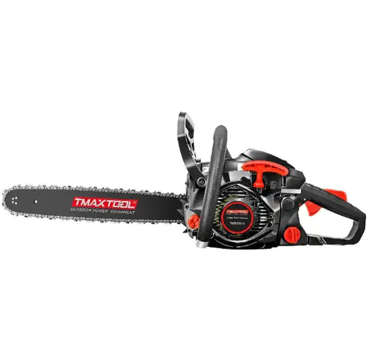 TMAXTOOL 62cc Powerful 20 Inch Gas Chainsaw With 2 Stroke Perfect For Pruning