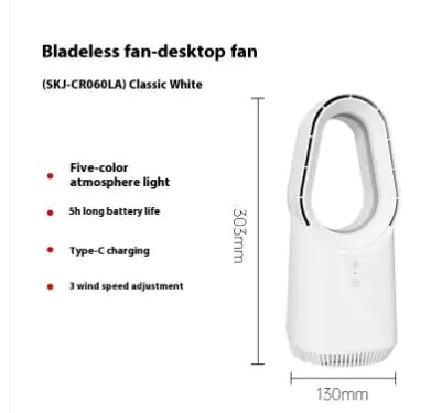 Bladeless Fan Dual-purpose Air Circulation