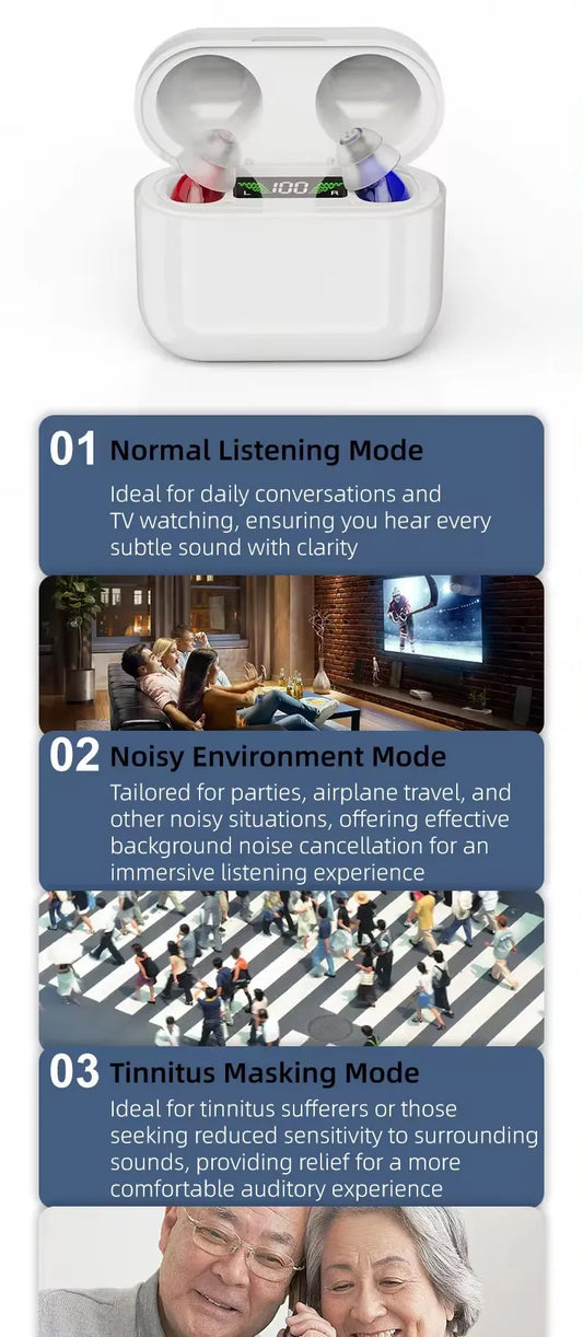 Cross-Border Digital Hearing Aid with Mobile Charging