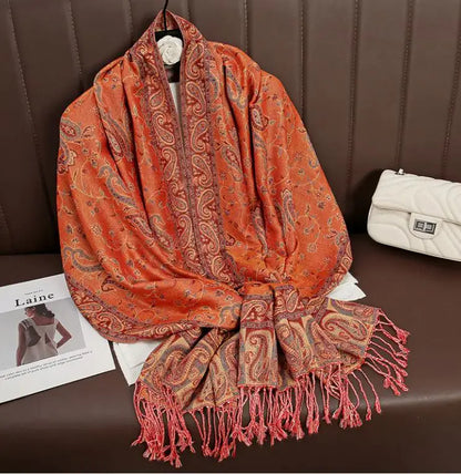 Cashmere Shawl Women's Printed Warm Scarf