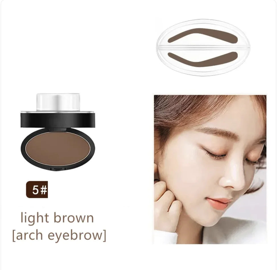 Waterproof Eyebrow Powder for Beginners - Sweat-resistant and Long-lasting