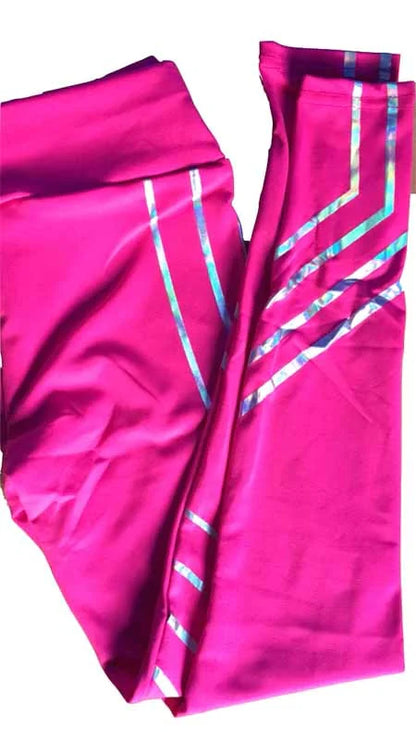 Leuchtende Neon Designer Leggings