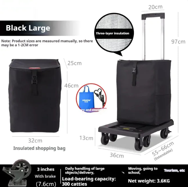 Fold Portable Hand Trolley