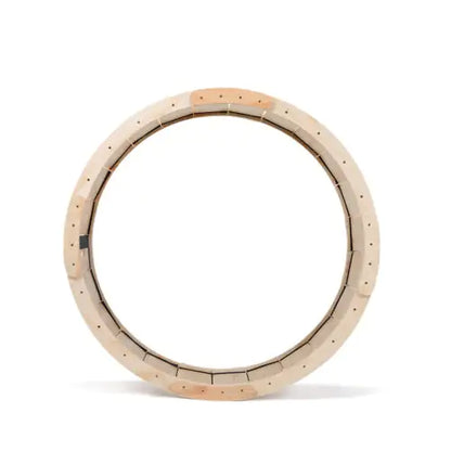 The Large Cat Running Wheel Is Suitable For Indoor Cats, Sturdy, Quiet And Lightweight, With Natural Wood Color